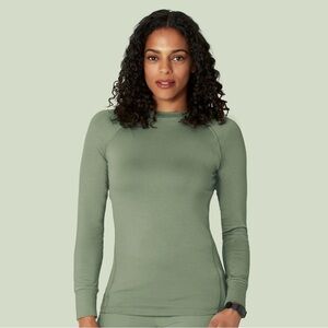 Mandala Underscrub Top XXS - Cool Sage